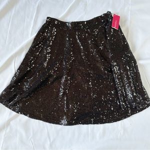 Xhiliration Glitter Skirt Size XS